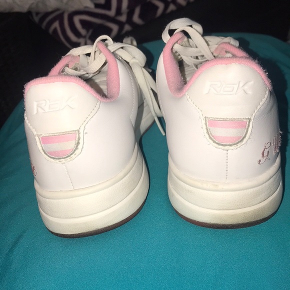 pink and white g unit shoes